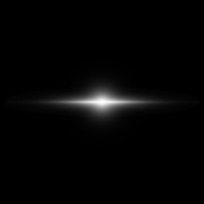 Glare star on black. Light flashes. elements with glow effect