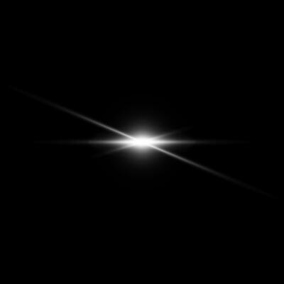 Glare star on black. Light flashes. transparent elements with glow effect