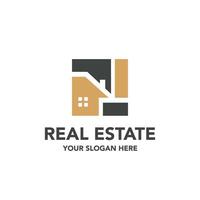 Real estate icon logo vector