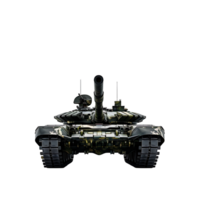Militär- Panzer auf isoliert transparent Hintergrund png