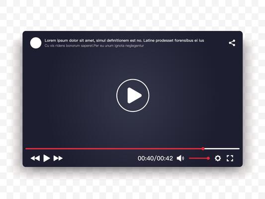 player template for website and mobile apps.mobile applications illustration