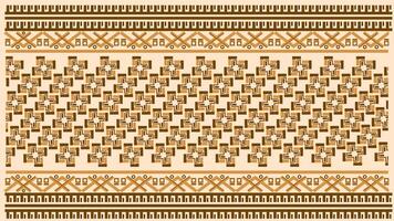 Background Ethnic style colorful seamless border. Tribal decorative tape Polynesian tribal aztec pattern for t shirt, pants, fabric, wallpaper, card template, wrapping paper, carpet, textile, cover. vector