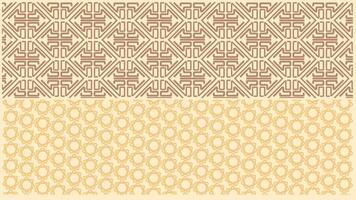 antecedentes étnico estilo vistoso sin costura borde. tribal decorativo cinta polinesio tribal azteca modelo para t camisa, pantalones, tela, fondo de pantalla, tarjeta plantilla, envase papel, alfombra, textil, cubrir. vector