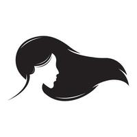 Hair icon Illustration design Logo template vector