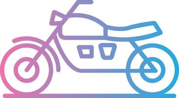 Motercycles Line Gradient Icon Design vector