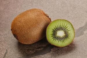 Sweet and juicy kiwi fruit photo