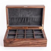 Walnut Watch Display Box photo