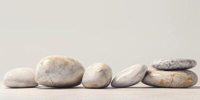 Polished Stones Arrangement photo