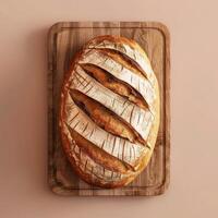 Artisan Sourdough Bread Loaf photo