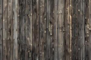 Weathered Wooden Plank Wall photo