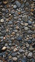 Pebble Mosaic in Natural Tones photo