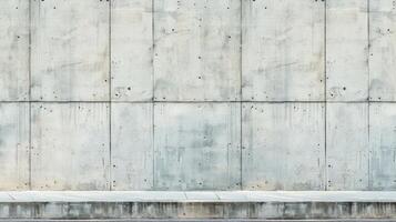 Concrete Wall with Minimalist Texture photo
