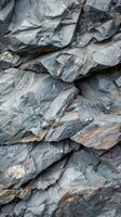 Layered Slate Stone Texture photo