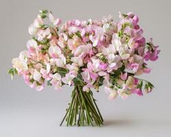 Bountiful Sweet Peas Bouquet photo