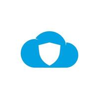 cloud logo design template illustration vector
