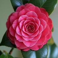 Perfecto camelia espiral elegancia foto