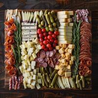 Gourmet Charcuterie and Cheese Board photo