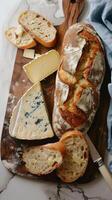 Artisan Bread And Cheese Spread photo