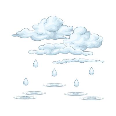 Illustration of rain