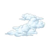 Illustration of cloud vector