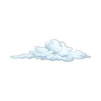 Illustration of cloud vector