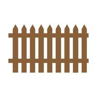 Fence icon set. Simple for web design isolated on white background. vector