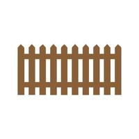 Fence icon set. Simple for web design isolated on white background. vector