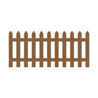Fence icon set. Simple for web design isolated on white background. vector