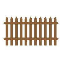 Fence icon set. Simple for web design isolated on white background. vector