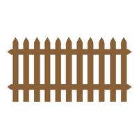 Fence icon set. Simple for web design isolated on white background. vector