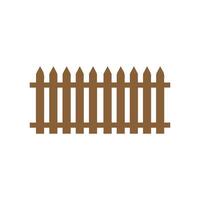 Fence icon set. Simple for web design isolated on white background. vector