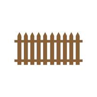 Fence icon set. Simple for web design isolated on white background. vector