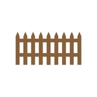 Fence icon set. Simple for web design isolated on white background. vector