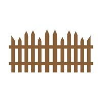 Fence icon set. Simple for web design isolated on white background. vector