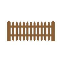 Fence icon set. Simple for web design isolated on white background. vector