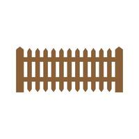 Fence icon set. Simple for web design isolated on white background. vector