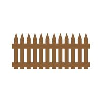 Fence icon set. Simple for web design isolated on white background. vector