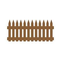 Fence icon set. Simple for web design isolated on white background. vector