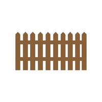 Fence icon set. Simple for web design isolated on white background. vector