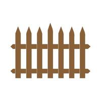 Fence icon set. Simple for web design isolated on white background. vector