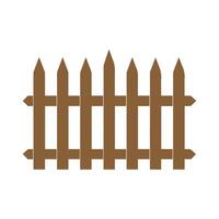 Fence icon set. Simple for web design isolated on white background. vector