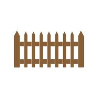 Fence icon set. Simple for web design isolated on white background. vector