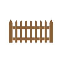 Fence icon set. Simple for web design isolated on white background. vector