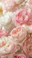 suave rosado rosas elegancia foto