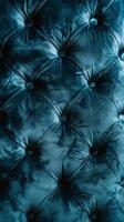 Elegant Blue Tufted Velvet photo