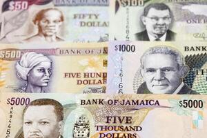 Jamaican dollar a business background photo