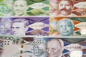 Barbadian dollar a business background photo