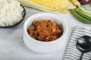 Mexican cuisine - Chili Con carne photo