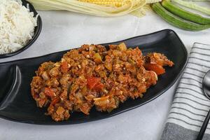 Mexican cuisine - Chili Con carne photo