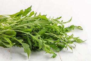 Fresh tasty natural organic rucola photo